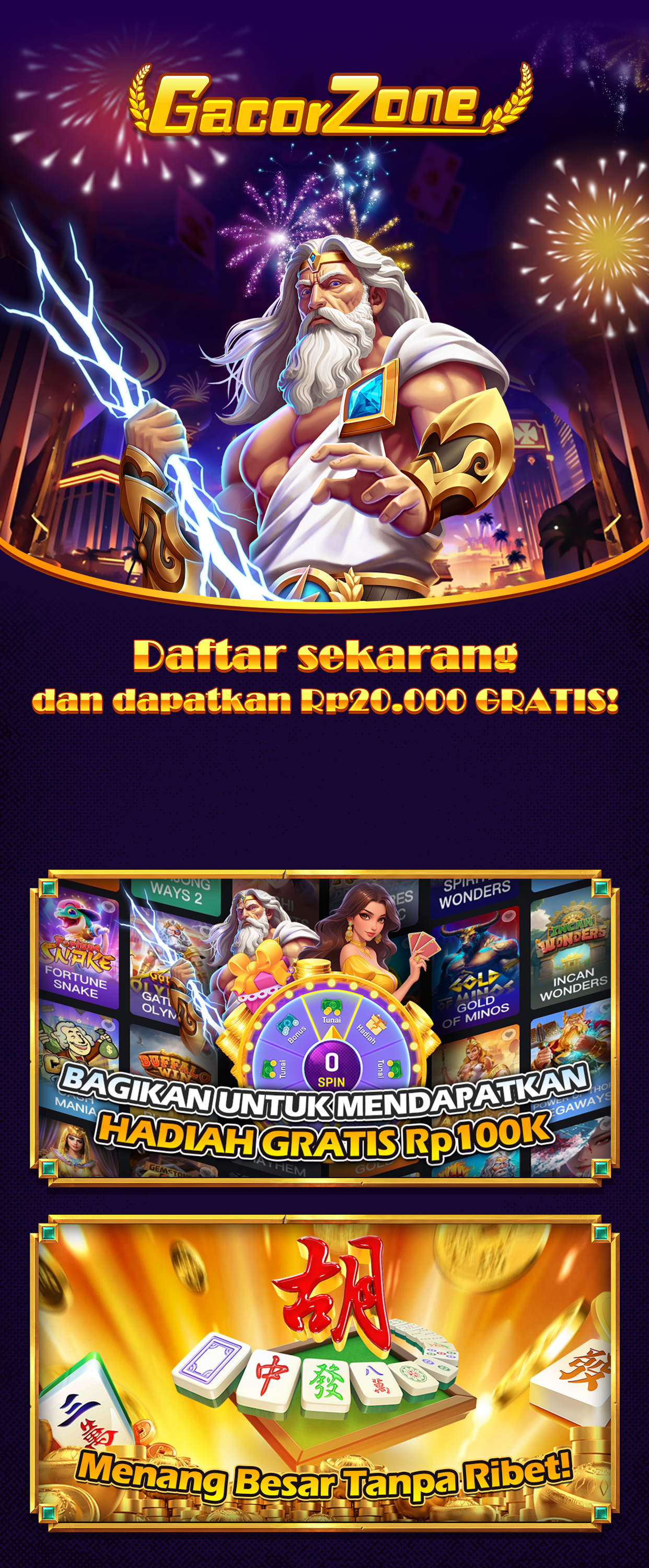 GacorZone - Siap untuk memenangkan hadiah besar?